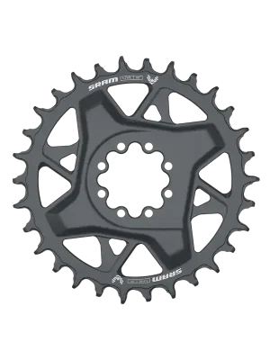 Značkový Převodník Sram T-TYPE 30T Direct Mount 3mm Offset Eagle, Dark Polar Grey-GX D1
