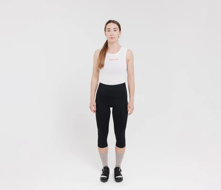 Cyklokalhoty Kellys MADDIE 3 3/4 s vložkou black Nová Kolekce