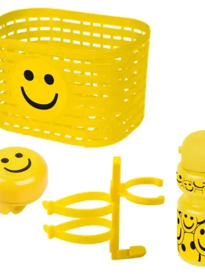 Poslední Šance Koš dětský s doplňky Ventura Smile žlutý
