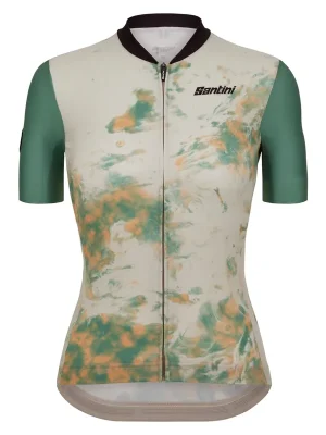 Dámský dres SANTINI Marble Green Víkendová Akce