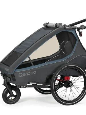 Vozík QERIDOO KidGoo1 Dark Steel Grey Super Cena