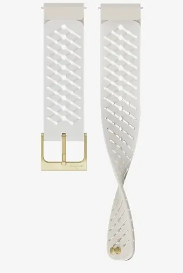 Oblíbený Řemínek Athletic 3 Silicone Pearl gold pro Vertical