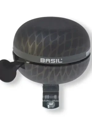 Zvonek BASIL NOIR BELL Polkadot černý Cenový Hit