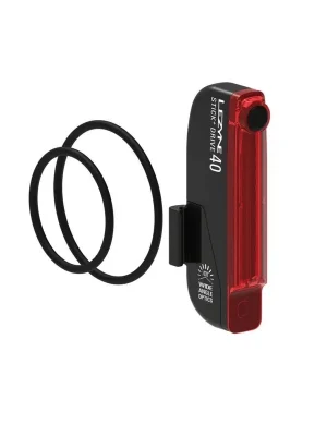 Blikačka Lezyne Stick+ Drive rear black Omezená Nabídka