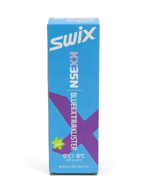 Klister SWIX KX35N 55g modrý extra 0/-8°C Akční Cena