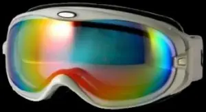Lyžařské brýle Bullski DIAMOND perleťové/chromově duhové červené sklo Omezená Nabídka