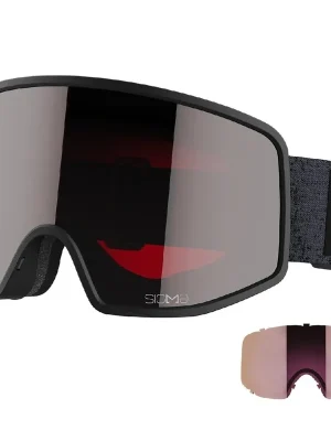 Lyžařské brýle Salomon Sentry PRO sigma black/metal 24/25 Dokud Zásoby Vydrží