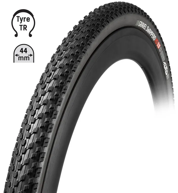 Finální Výprodej Plášť TUFO Gravel SWAMPERO HD 700x44C, bezduš., črn