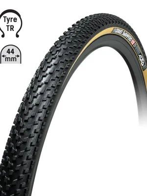 Výprodej Plášť TUFO Gravel SWAMPERO 700x44C, bezduš., črn/béž