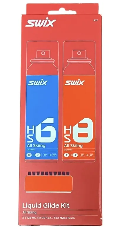 Zlevněný Sada vosků SWIX P17 Liquid Glide kit
