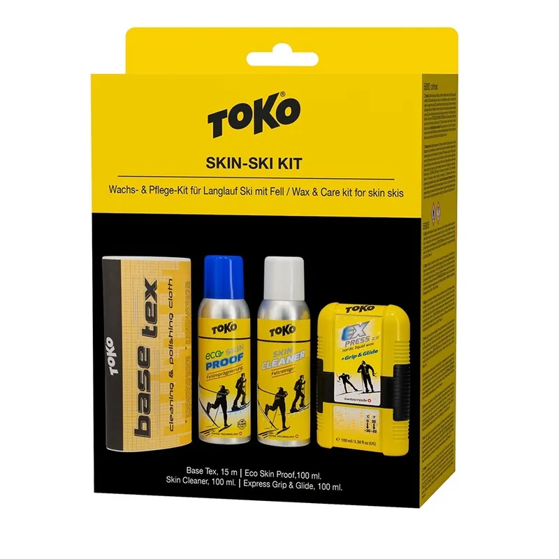 Sleva Sada TOKO Skin Ski kit pro údržbu pásů Skin