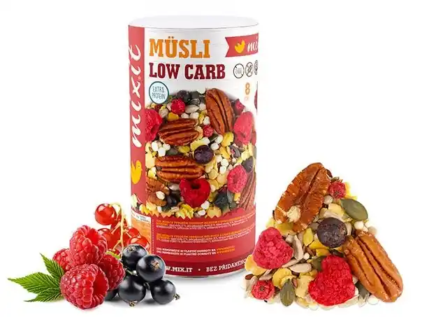 Müsli Low carb Mixit lesní ovoce 500g Cenově Výhodný