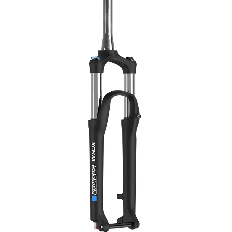 Výprodej Vidlice odpružená 27,5 tapered Suntour XCM32 Boost RL 15AH2, černá mat, 100mm