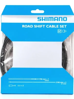 Set řadících bovdenů a lanek Shimano pro silniční kola, černé Objednat Nyní