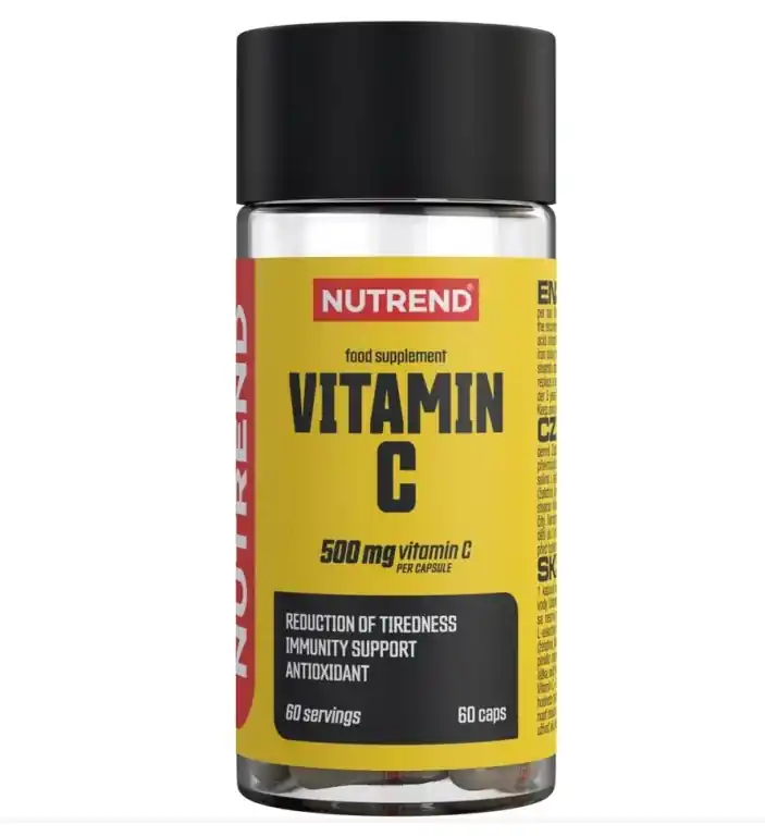 Kapsle Nutrend Vitamin C 500 mg 60 kapslí Pouze Dnes