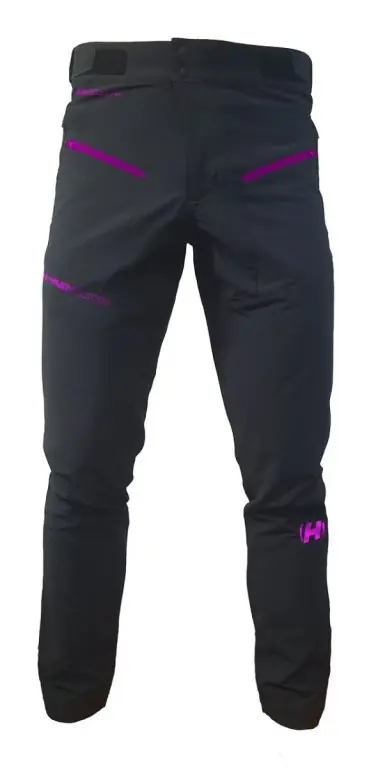 Kalhoty dlouhé HAVEN FACTORY air černo/růžové kratší Zlevněný