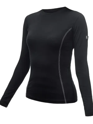 Dámské triko dl.rukáv SENSOR MERINO ACTIVE černá Nová Kolekce