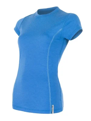 Originální Dámské triko kr.rukáv SENSOR MERINO ACTIVE modrá