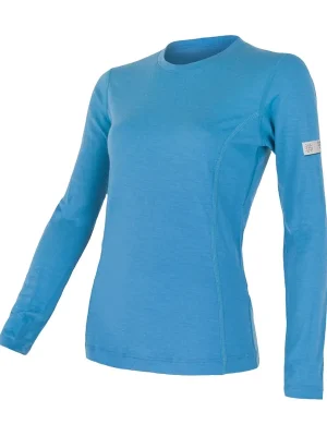 Originální Dámské triko dl.rukáv SENSOR MERINO ACTIVE modrá