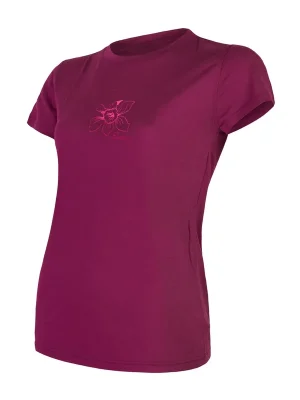 Dámské triko kr.rukáv SENSOR MERINO ACTIVE ORCHID lilla Nejlepší Volba
