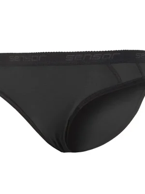 Dámské kalhotky SENSOR DOUBLE FACE černá Aktuální