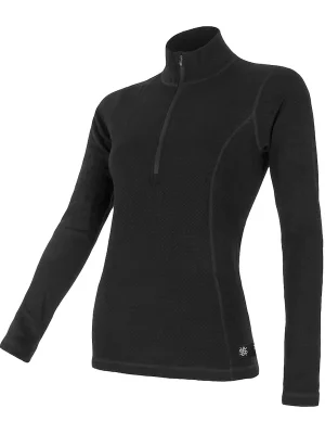Nejlepší Cena Dámské triko dl.rukáv zip SENSOR MERINO DF černá