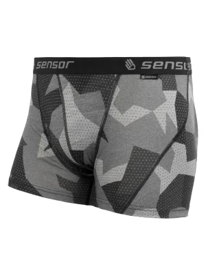 Pánské trenky SENSOR MERINO IMPRESS černá/camo Cenový Hit