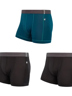 Nejlepší Volba Pánské trenky SENSOR COOLMAX TECH 3-PACK černá/safír