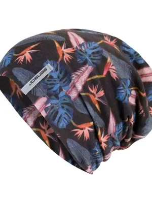 Čepice SENSOR MERINO IMPRESS černá/floral Nejprodávanější