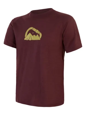 Pánské triko kr.rukáv SENSOR MERINO AIR SUMMIT port red Tovární Cena
