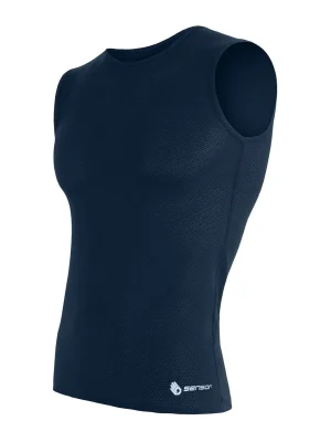 Speciální Cena Pánské triko bez rukávů SENSOR COOLMAX AIR deep blue