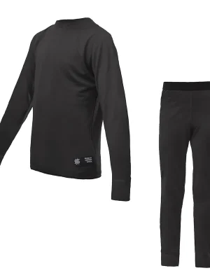 Dokud Zásoby Vydrží Juniorské triko dl.rukáv + spodky SENSOR MERINO ACTIVE SET černá