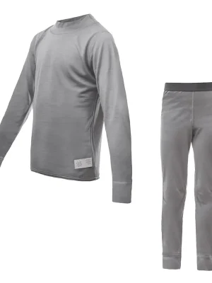 Juniorské triko dl.rukáv + spodky SENSOR MERINO ACTIVE SET šedá Horká Nabídka