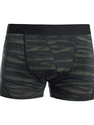 Pánské trenky SENSOR MERINO IMPRESS černá/batik Zlevněný