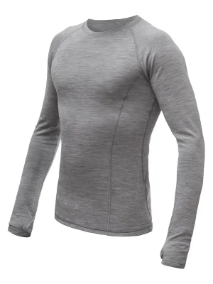 Pánské triko dl.rukáv SENSOR MERINO BOLD cool gray Tovární Cena