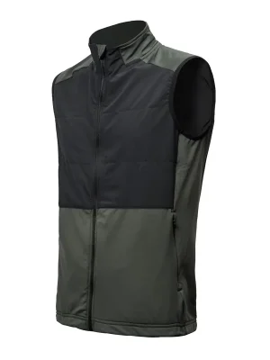 Značkový Pánská vesta SENSOR COOLMAX THERMO olive green/černá