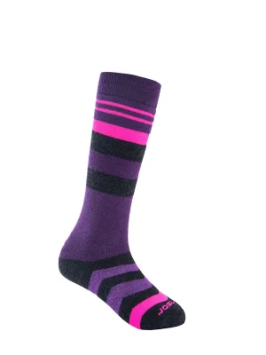 Oblíbený Ponožky SENSOR SLOPE MERINO dětské černá/růžová/fialová