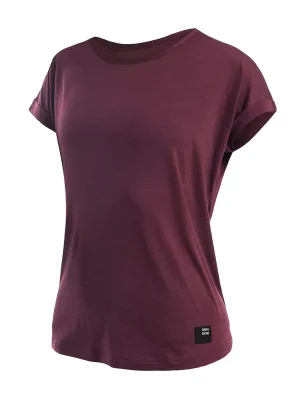 Horká Nabídka Dámské triko kr.rukáv SENSOR MERINO AIR traveller port red