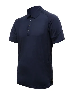 Polo pánské triko kr.rukáv SENSOR MERINO ACTIVE deep blue Finální Výprodej