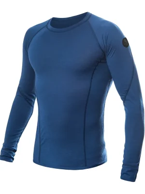 Ověřený Pánské triko dl.rukáv SENSOR MERINO AIR tm.modrá