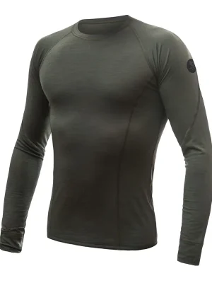 Výprodej Pánské triko dl.rukáv SENSOR MERINO AIR olive green