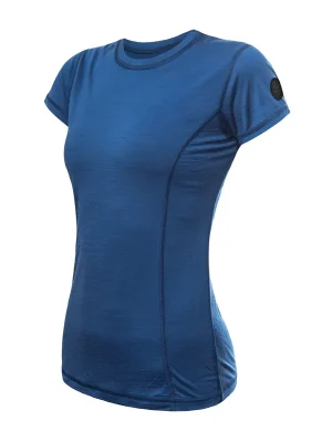 Finální Výprodej Dámské triko kr.rukáv SENSOR MERINO AIR tm.modrá