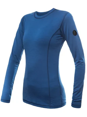 Přímo Od Výrobce Dámské triko dl.rukáv SENSOR MERINO AIR tm.modrá