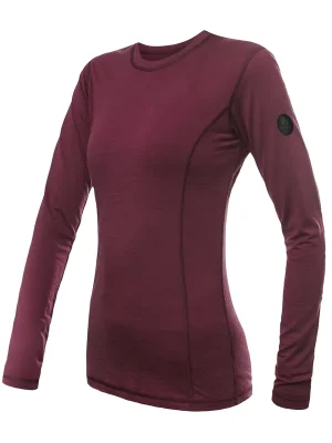 Cenový Hit Dámské triko dl.rukáv SENSOR MERINO AIR port red