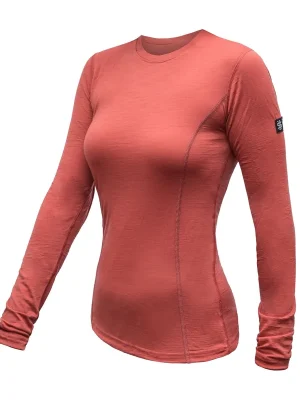 Dámské triko dl.rukáv SENSOR MERINO ACTIVE terracotta Rychlé Dodání