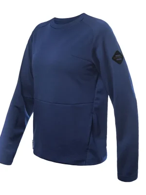 Dámská mikina SENSOR MERINO UPPER traveller deep blue Cenově Výhodný