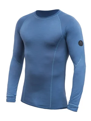 Expresní Doručení Pánské triko dl.rukáv SENSOR MERINO AIR riviera blue