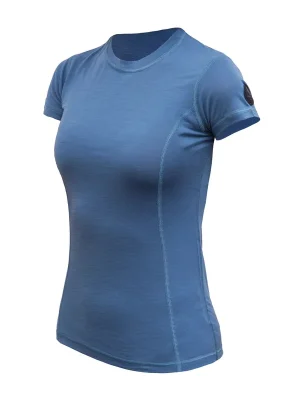 Dámské triko kr.rukáv SENSOR MERINO AIR riviera blue Sleva