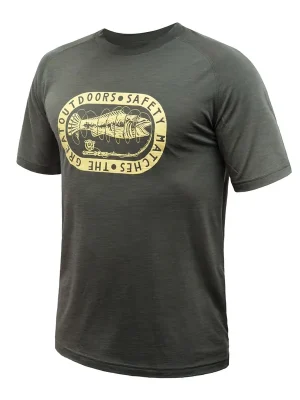 Akční Nabídka Pánské triko kr.rukáv SENSOR MERINO AIR OUTDOORS olive green
