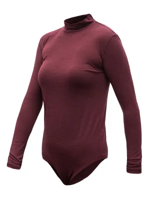 Autentický Dámské body dl.rukáv SENSOR MERINO AIR port red